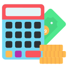 budget accounting icon
