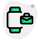 Smartwatch compatible app for the job portal website icon