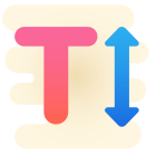Text Height icon