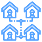external-homes-work-from-home-blue-others-cattaleeya-thongsriphong icon