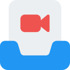 Video file attachment icon