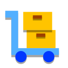 Déplacer par Chariot icon