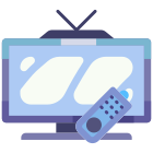 TV with Remote icon