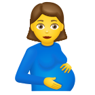 Беременная женщина icon