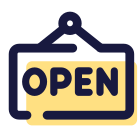 Sinal de aberto icon