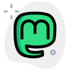 Mastodon is an online, self-hosted social media, and social networking service. icon