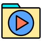 Папка с видео icon
