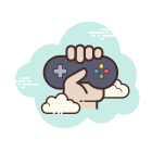 Gaming Hand icon