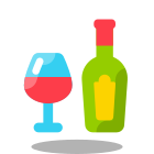 vinho e taça icon