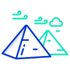 Pyramid icon