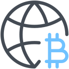 Bitcoin-Globus icon