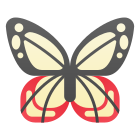 Parantica Sita borboleta icon