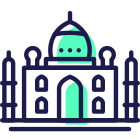 Taj Mahal icon