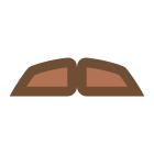 Lampshade Mustache icon