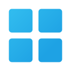 cuatro cuadrados icon
