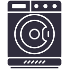 Laundry washing machine icon