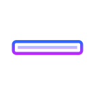 Ligne horizontale icon