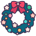 Christmas Wreath icon