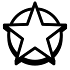 Étoile armée icon