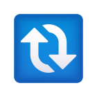 clockeise-frecce-verticali-emoji icon