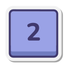 2键 icon