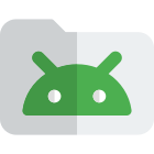 Folders in Android operating system the bot Logotype icon