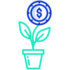 Planta bajo el sol icon