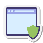 Servidor de seguridad de aplicaciones web icon