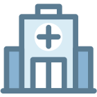 Health clinic icon