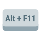 Alt-plus-F11-Taste icon