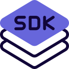 Sdk developer kit and application bundled group icon