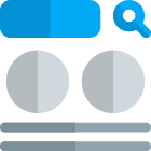 Comparing Pie Charts of sales and expenditures annual data of a company icon