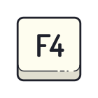 f4-Taste icon