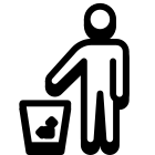 Disposal icon