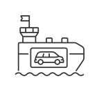 Vehicle Carrier Ship icon