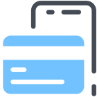 Online Payment with a Credit Card icon