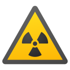 material radioactivo icon