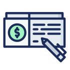 Cheque icon