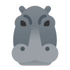 Hippopotamus icon