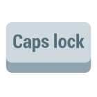 tecla capslock icon