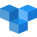 Cubic structure as a Logotype for installation package file in operating system icon