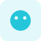 Faceless emoji face identity share online on chat icon