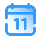 Calendar 11 icon