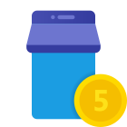 Mobile Shop Coins icon