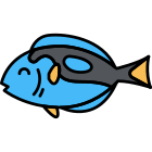 Blue Tang Fish icon