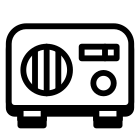 Radio de table icon