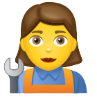Woman Mechanic icon
