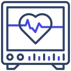 Electrocardiogram icon