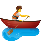 persona-barca a remi icon