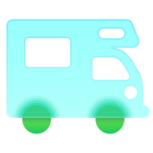 Camping-car icon